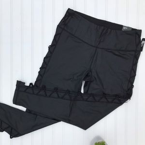 {VS PINK} knockout tight lace up legging